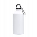 BIDON TURYSTYCZNY Z KARABIŃCZYKIEM BIAŁY DO SUBLIMACJI 400 ml