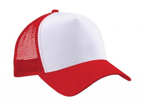 CZAPKA BEECHFIELD TRUCKER BIAŁO-CZERWONA CZAPKA BEECHFIELD TRUCKER BIAŁO-CZERWONA