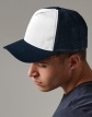CZAPKA BEECHFIELD VINTAGE TRUCKER BIAŁO-LIMONKOWA