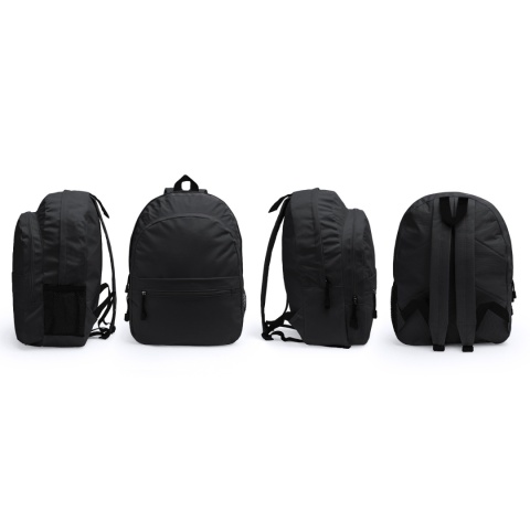 PLECAK POLIESTER DWIE KOMORY POMARAŃCZOWY WILDE