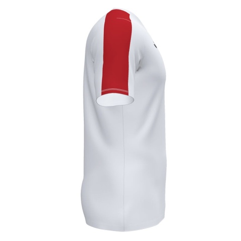 KOSZULKA JOMA ACADEMY III BIAŁA Z CZERWONYM