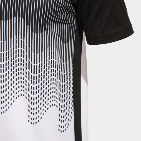 KOSZULKA JOMA TIGER VI BIAŁA Z CZARNYM