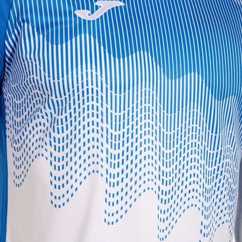 KOSZULKA JOMA TIGER VI BIAŁA Z NIEBIESKIM