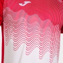 KOSZULKA JOMA TIGER VI BIAŁA Z CZERWONYM