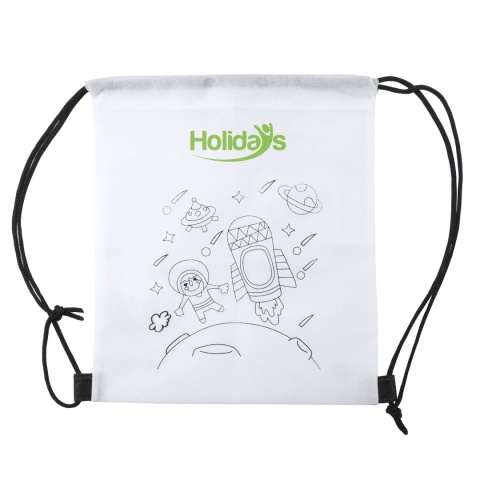 WOREK DZIECIĘCY DO KOLOROWANIA Z KREDKAMI