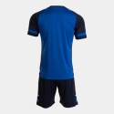 ZESTAW SPORTOWY JOMA LIDER NIEBIESKI Z GRANATOWYM