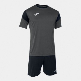 ZESTAW SPORTOWY JOMA PHOENIX ANTRACYTOWY Z CZARNYM