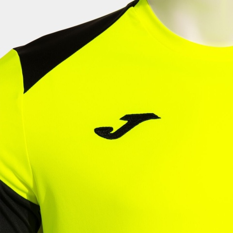 KOSZULKA JOMA DANUBIO IV ŻÓŁTA Z CZARNYM