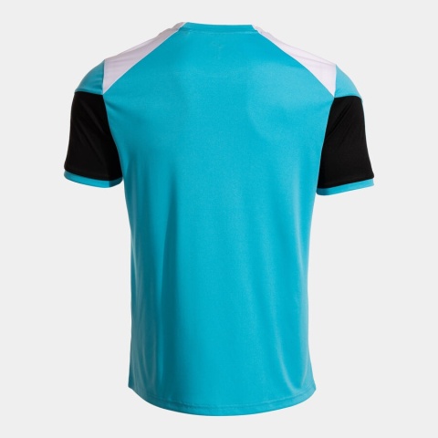 KOSZULKA JOMA DANUBIO IV TURKUSOWA Z CZARNYM