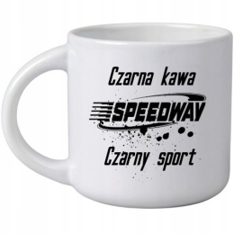 KUBEK KAWOWY BOSS BIAŁY Z WŁASNYM NADRUKIEM LOGO 350 ml