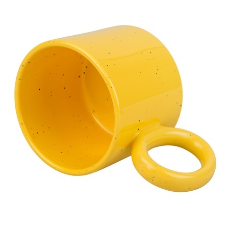 KUBEK KAWOWY RAVENNA RÓŻNE KOLORY Z NADRUKIEM 400 ml