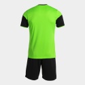 ZESTAW SPORTOWY JOMA DANUBIO III ZIELONY FLUO Z CZARNYM