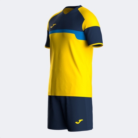 ZESTAW SPORTOWY JOMA DANUBIO III ŻÓŁTY Z GRANATOWYM