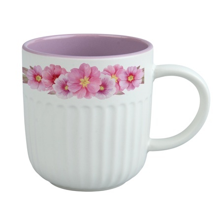 KUBEK KAWOWY MELBA RÓŻNE KOLORY Z NADRUKIEM 330 ml