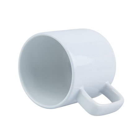 KUBEK KAWOWY Z BAMBUSOWYM WIECZKIEM DORA Z NADRUKIEM 400 ml