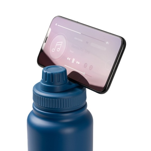 TERMOS SPORTOWY HEYMAN 1L, Z UCHWYTEM NA TELEFON, RÓŻNE KOLORY