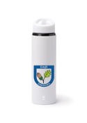 TERMOS TATLON 700 ML ZE SŁOMKĄ BIAŁY Z NADRUKIEM