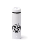 TERMOS TATLON 700 ML ZE SŁOMKĄ BIAŁY Z NADRUKIEM
