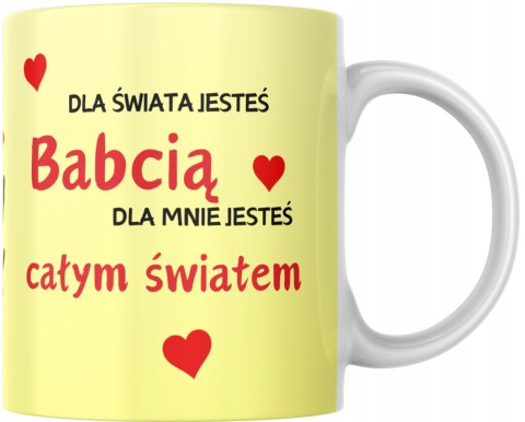 KUBEK DLA BABCI ZE ZDJĘCIEM GRAFIKĄ RÓŻNE WZORY I KOLORY KUBEK DLA BABCI ZE ZDJĘCIEM GRAFIKĄ RÓŻNE WZORY I KOLORY