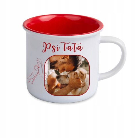 KUBEK RETRO Z TWOIM NADRUKIEM LOGO ŻÓŁTY 250 ml KUBEK RETRO Z TWOIM NADRUKIEM LOGO ŻÓŁTY 250 ml